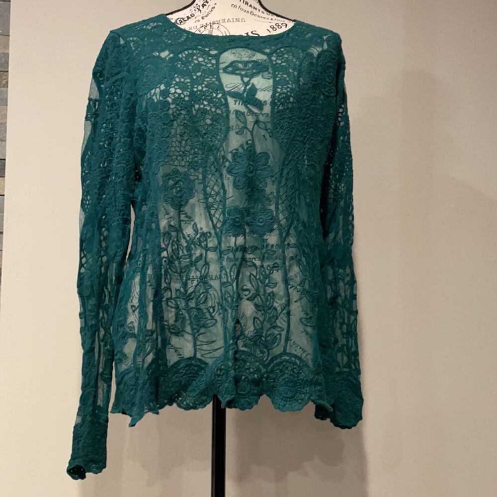 Maurices Lace Boho Top - Picture 1 of 12